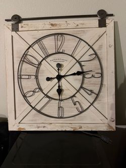 Wooden Clock