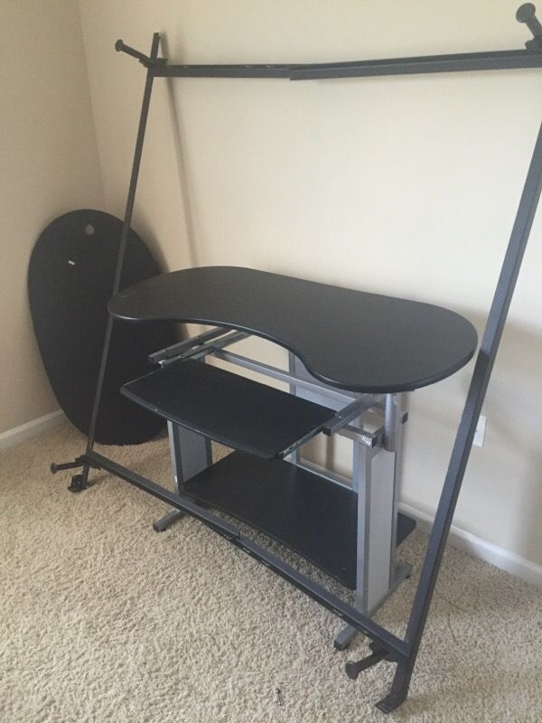 Desks and queen bed frame