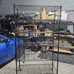 Rack Storage With Roller