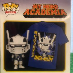 Tenya with large size t-shirt GameStop exclusive funko pop