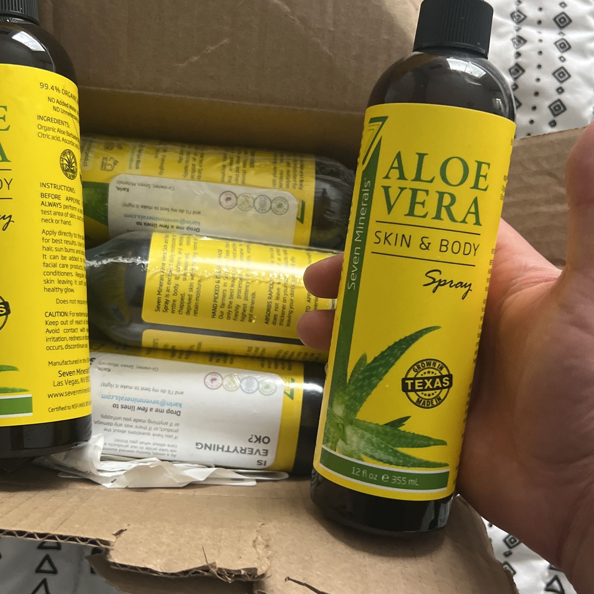 Aloe Vera Skin & Body Spray