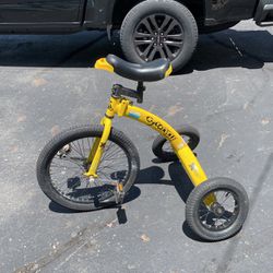 CycoCycle Yellow Bicycle