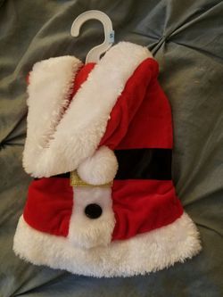 Dog Santa costume