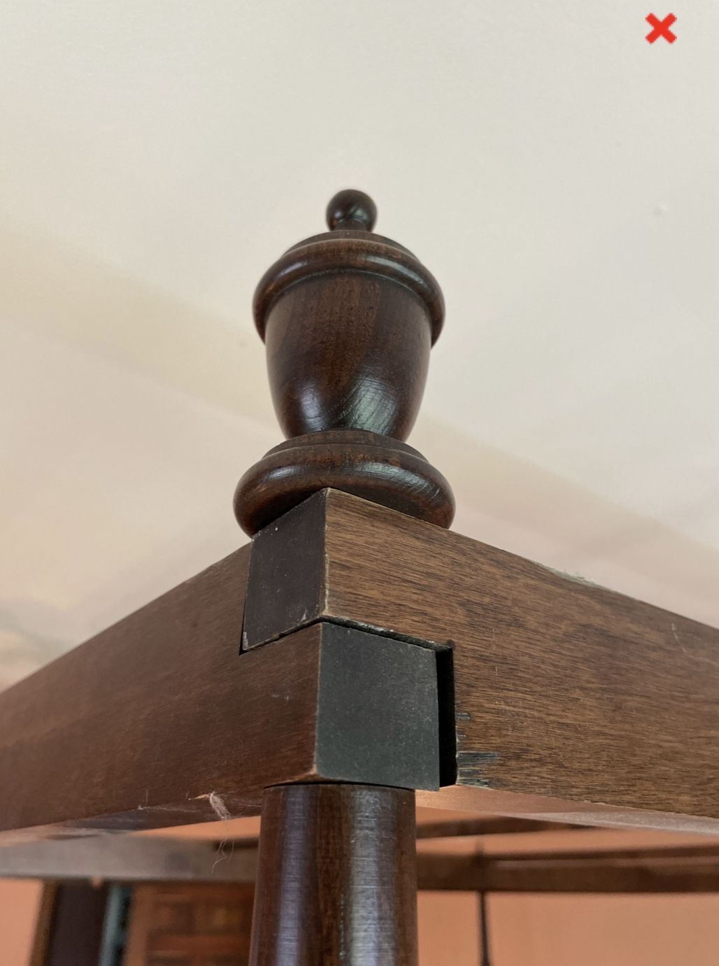 4poster King Antique Ethan Allen Bed