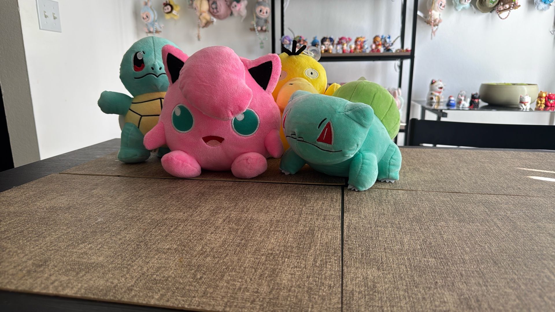 Pokemon Plushies And Window Hangers