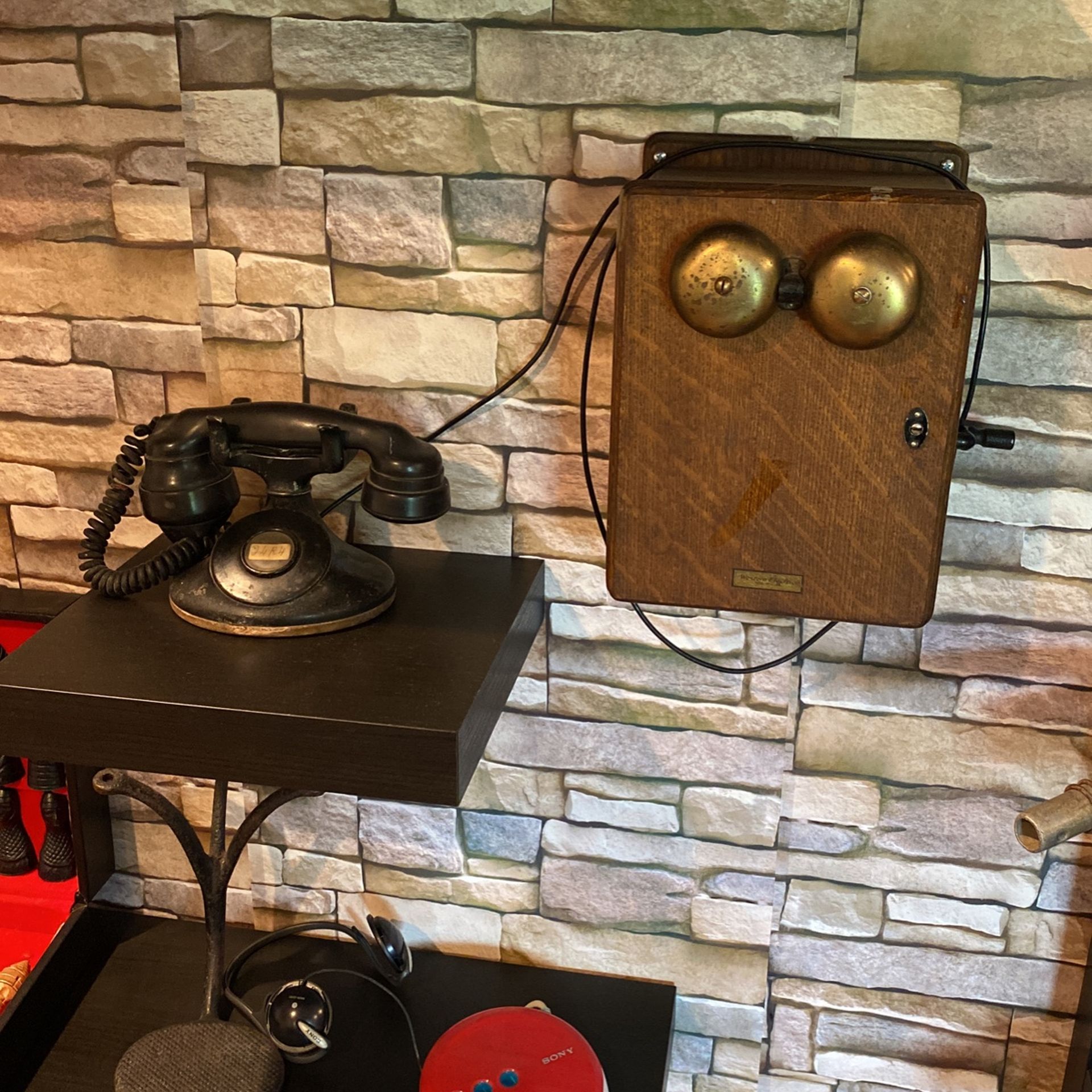 Antique Wall Telephone