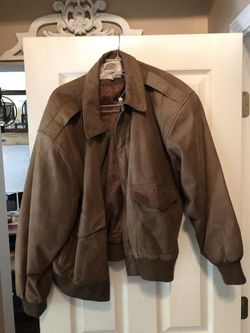 Leather Bomber jacket