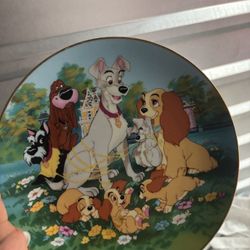 Disney Lady And The Tramp Collective plate 