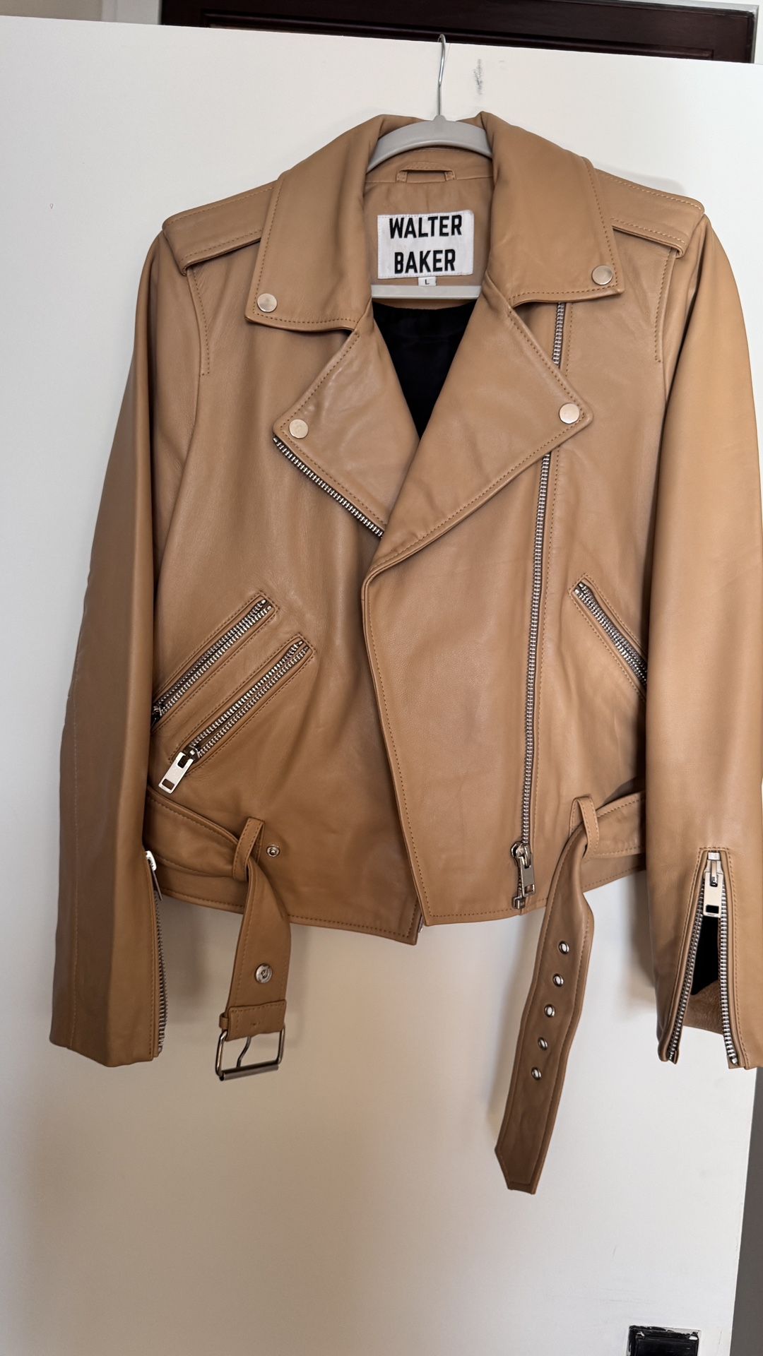 Walter Baker Leather Jacket L Size