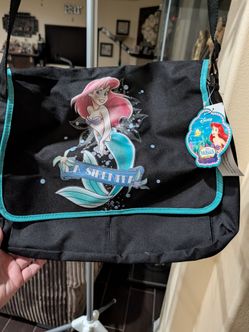 Little mermaid shoulder bag backpack