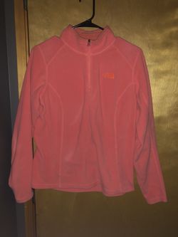 Women’s medium fleece North Face (coral)