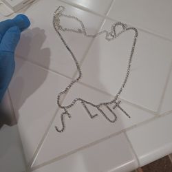 Long diamond necklace brand new