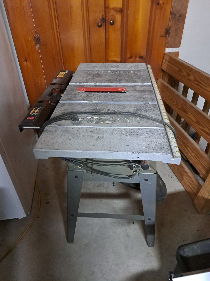 Craftsman 3.0 HP 10"in Table Saw