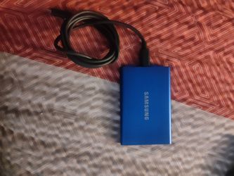 Samsung Portable External SSD Blue