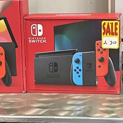 New Nintendo Switch Red And Blue New Sealed 