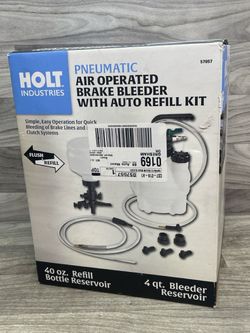 HOLT Industries Pneumatic Air Operated Brake Bleeder w/ Auto-Refill Kit (A1D026643)