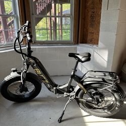Foldable Fat Tire Electric Bike - Buzz Centris