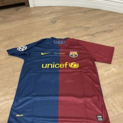 2009 Large Barca Messi Jersey Final Edition