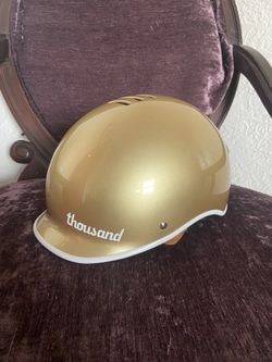 Gold Thousands Helmet size Small