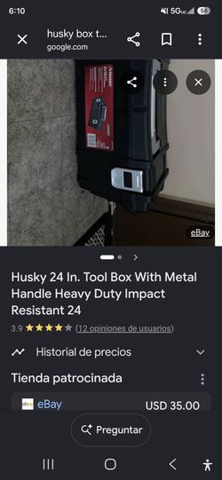 Husky tools box