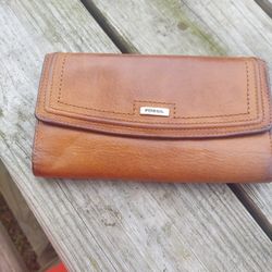 Fossil Leather Wallet