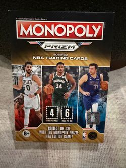 2022-23 Monopoly Prizm NBA Blaster Box Sealed Panini 6 Packs New