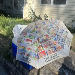 2002 Kansas City Star Comic Umbrella 
