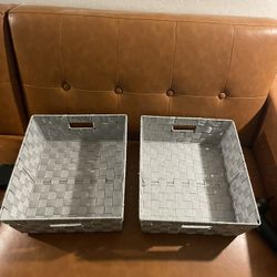 Pair Of 2 Laundry Room/Bathroom Organizers