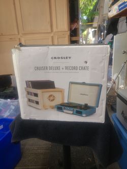 Crosley record player new never used