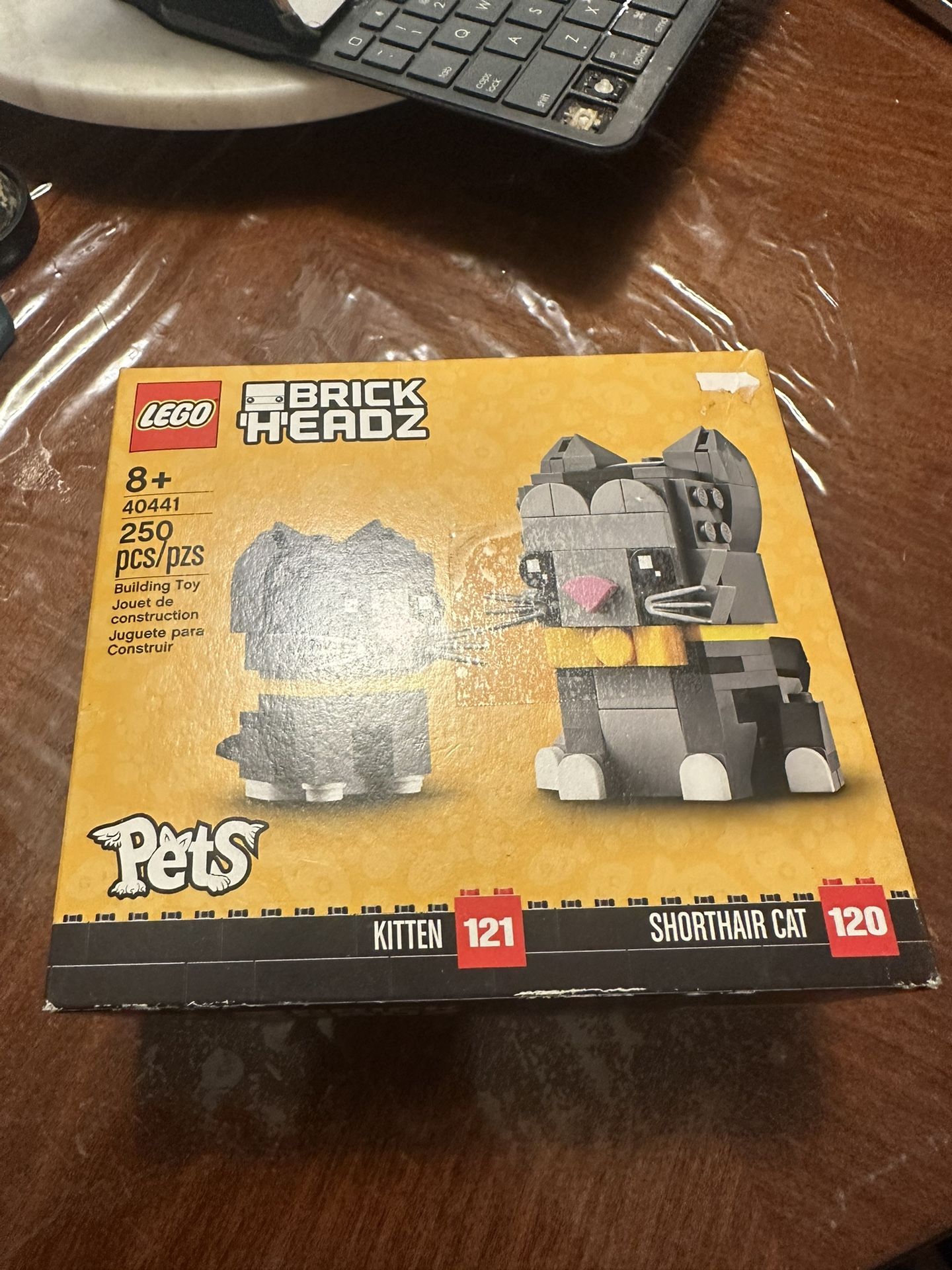 LEGO 40441 Brickheadz Pets Shorthair Cats