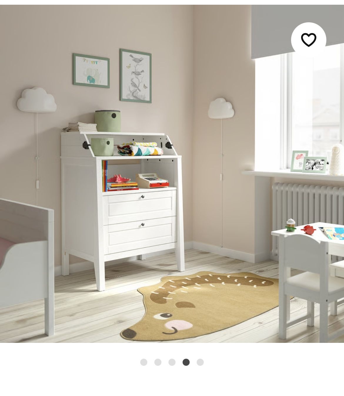 Changing Table/Dresser With Storage