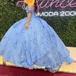 Stunning Quinceañera Or Sweet 16 Designer Cinderella Dress - Gorgeous! $450 OBO