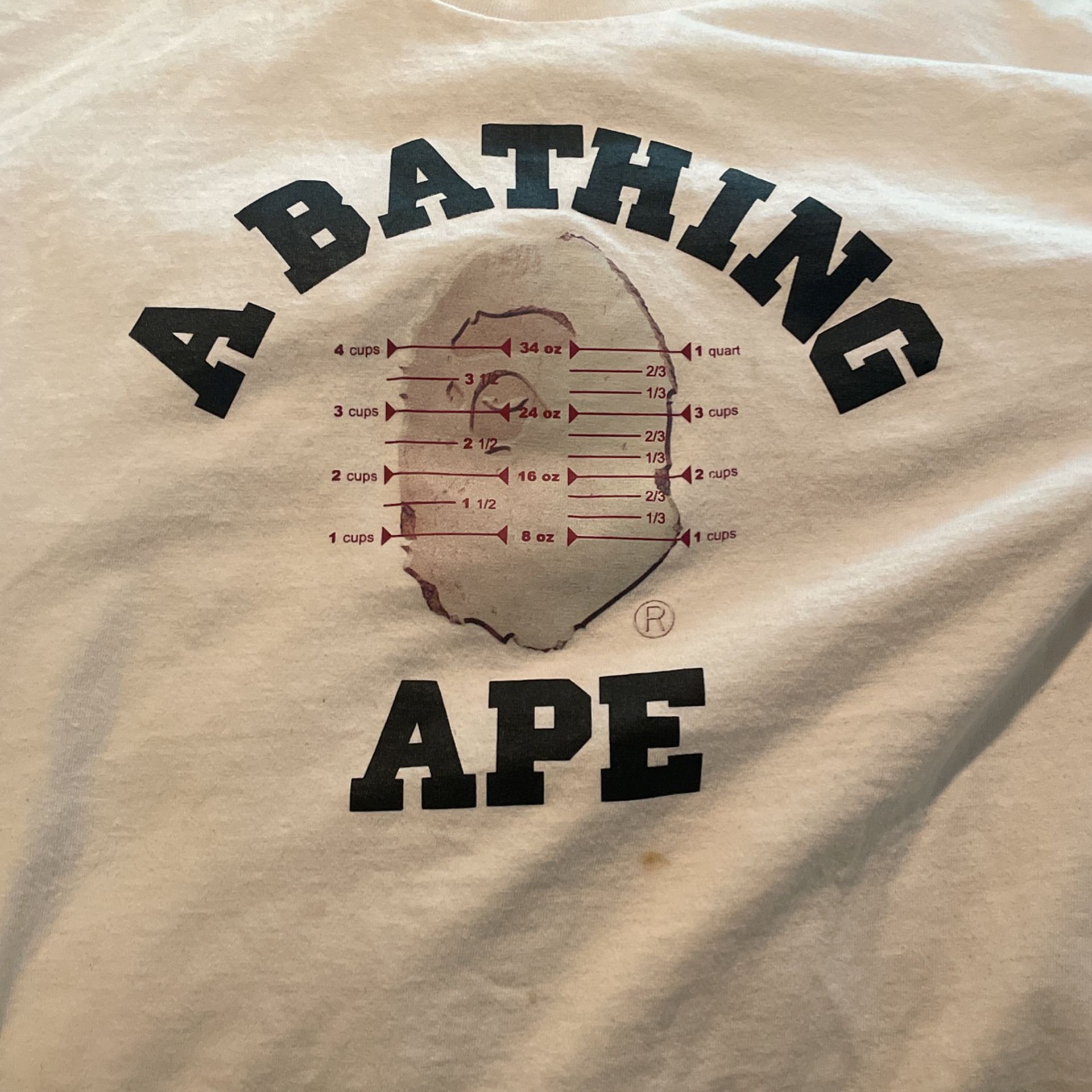 A Bathing Ape Pusha-T collab T-Shirt