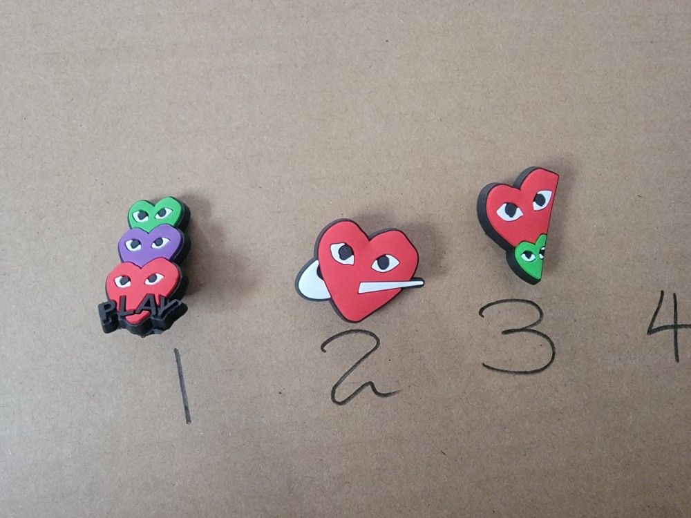 3 Shoes Charms For Crocs Or Clogs