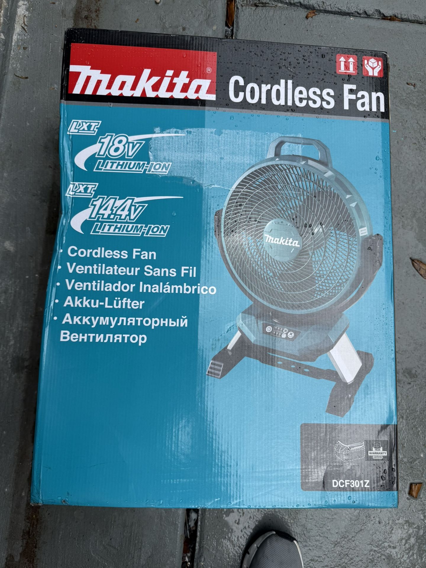 Makita Cordless Fan