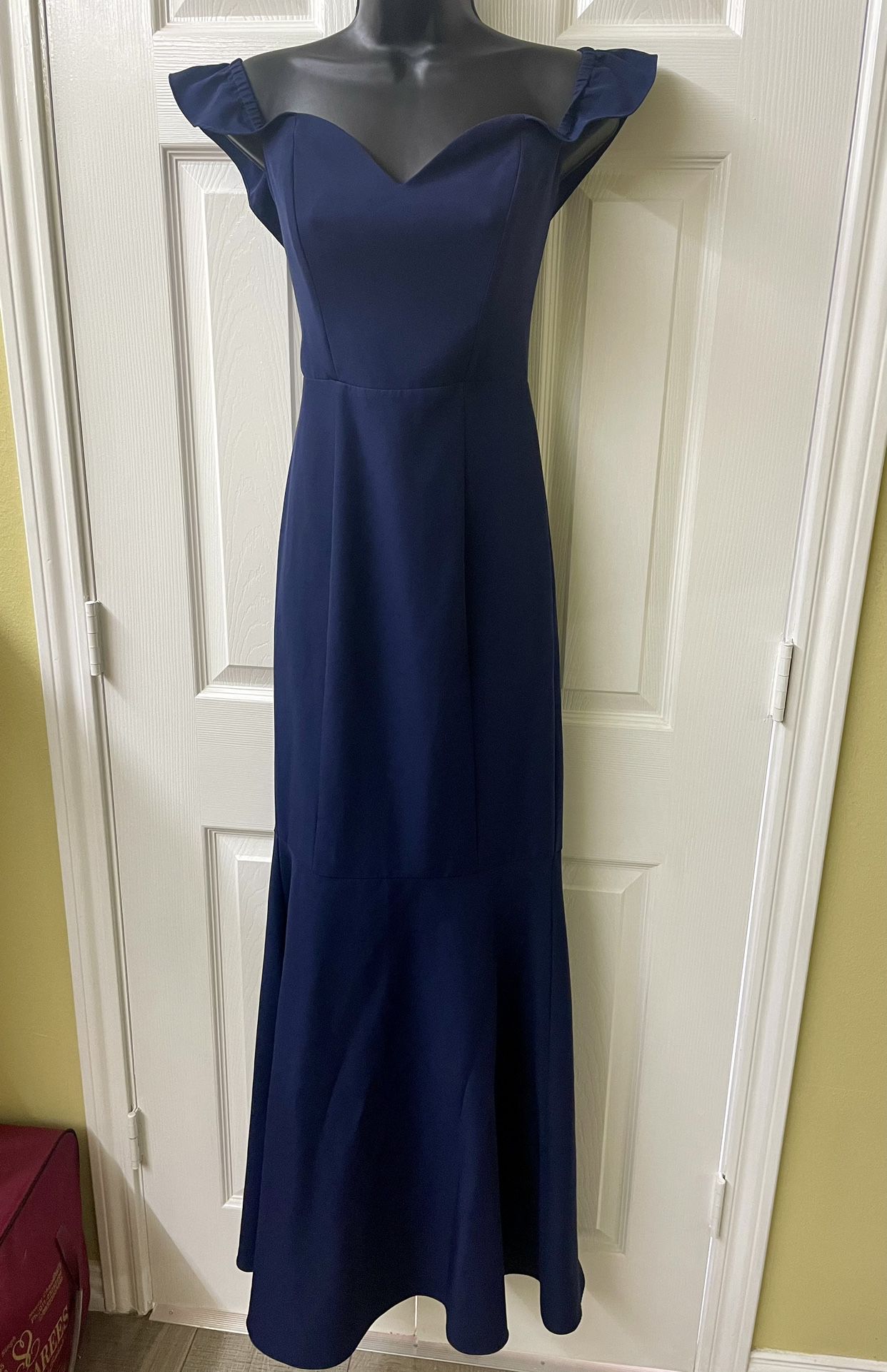 Gorgeous Navy Blue Gown 