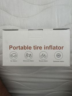 Portable Tire Inflator – Cordless Digital Air Pump 150 PSI w/ Light (New)