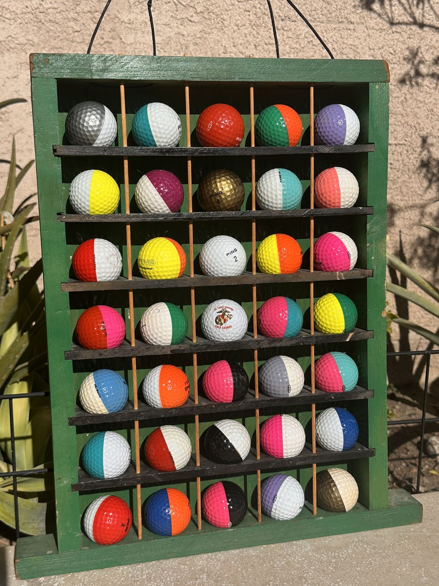 35 VERY RARE PING GOLF BALL COLLECTION