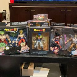 Dragonball Z Super Lot Broly Vegeta Goku