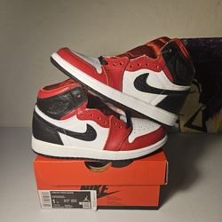 Size 1y - Snakeskin Jordan 1's - $100