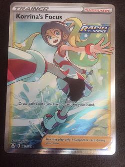Pokemon Korrina’s Focus Full Art