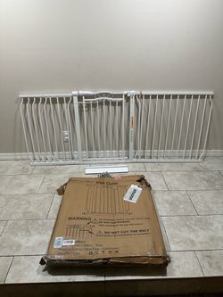 67.3” - 81.1” Extra Wide Pet Gate / Safety Gate