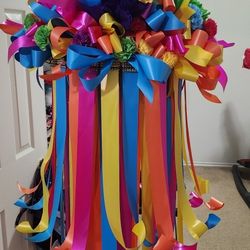 Fiesta wreaths and windmills