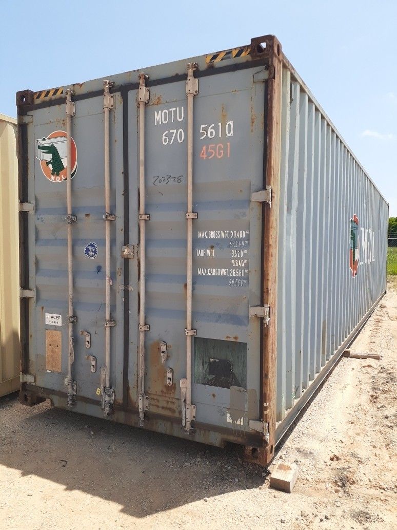 40HC Wind & Water Tight Shipping Containers For Sale 