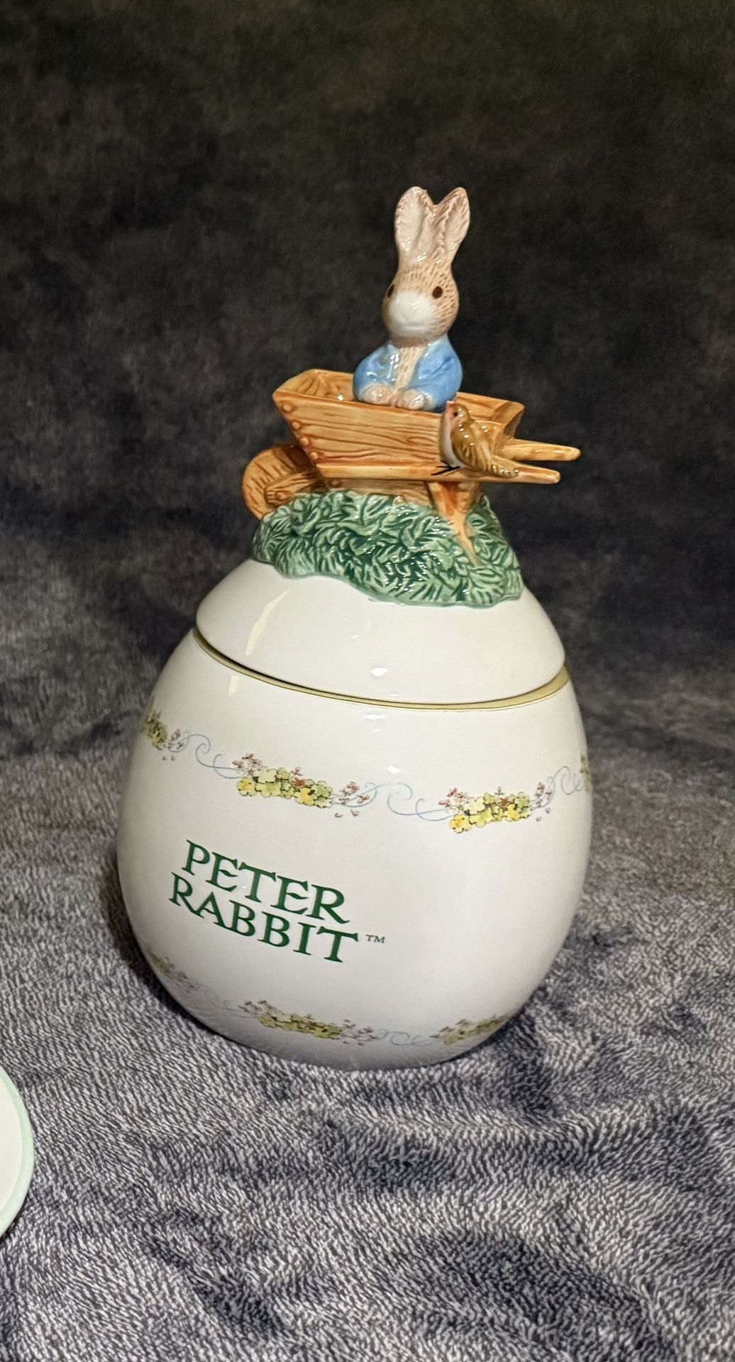 Peter Rabbit Cookie Jar