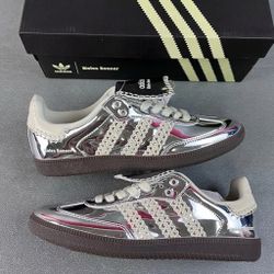 Adidas Samba Wales Bonner Silver sneakers 