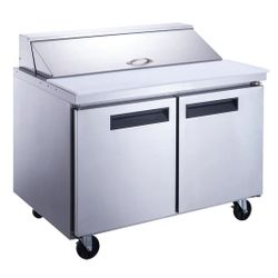 Cooker&Cooler MSR-48 Refrigerated Sandwich Prep Table - New