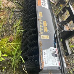 Skid Steer Sweeper Attachment 