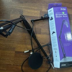 On-Stage MBS5000 Broadcast Boom Arm — Brand New