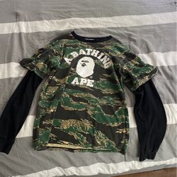 Bathing Ape Tiger Camo Shirt